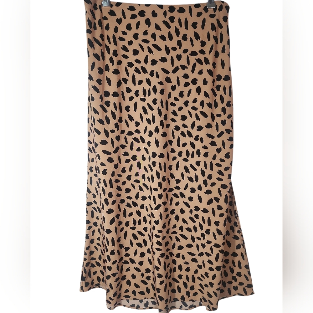 Vici Collection Emiliana Printed Midi Skirt, Ligh Weight. L - Picture 7 of 15